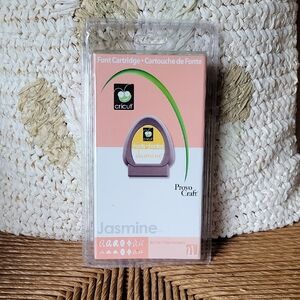Provo Craft, Jasmine, Cricut font cartridge, by/Par: Ceceila Harris